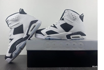 Oreo Jordan 384664-101 Retro 6 0816